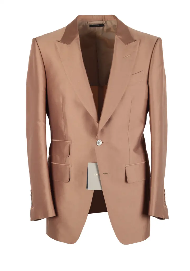 TOM FORD Atticus Beige Sport Coat Size 46 / 36R U.S.