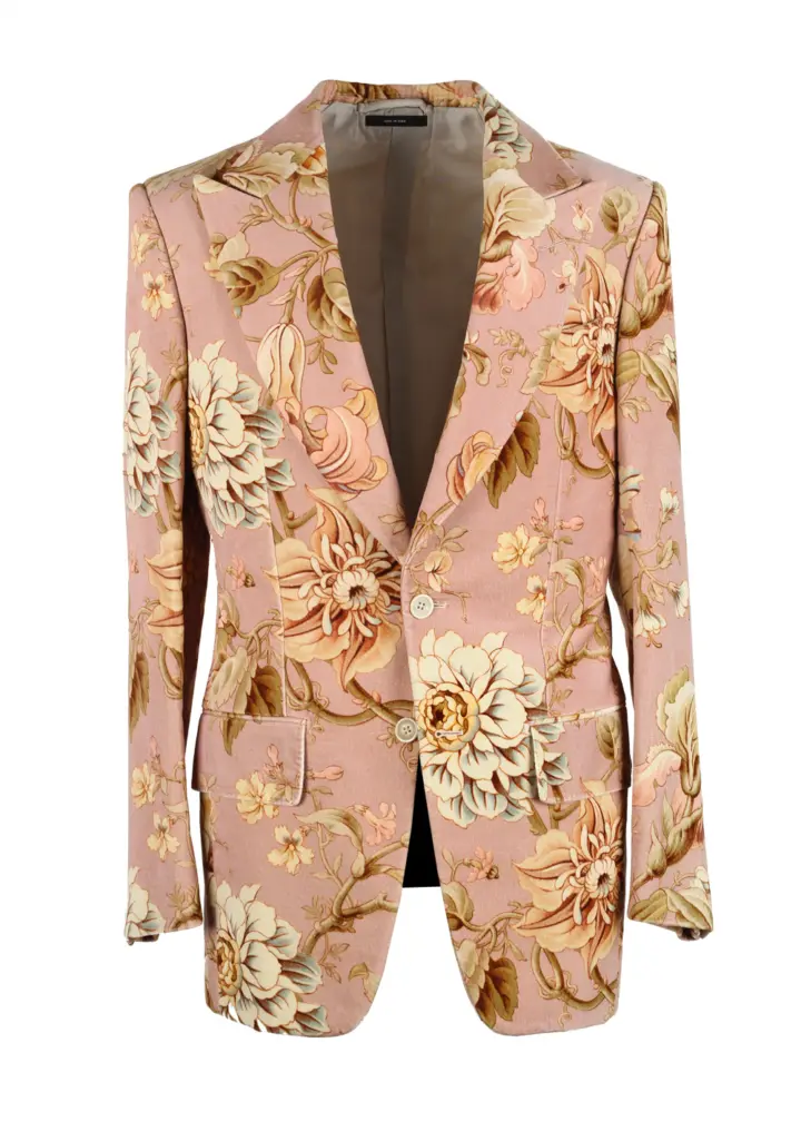 TOM FORD Atticus Pink Tuxedo Dinner Jacket Size 46 / 36R U.S.