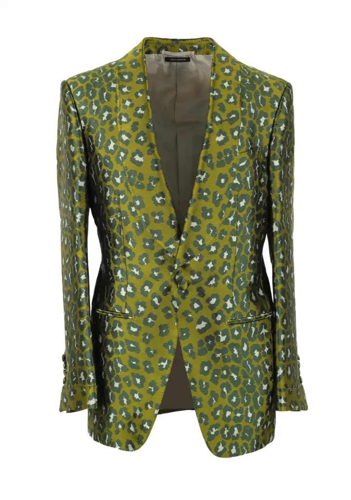 TOM FORD Atticus Green Tuxedo Dinner Jacket Size 46 / 36R U.S.