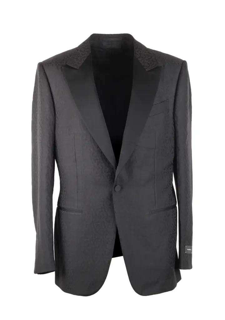 ZEGNA Venezia Black Cocktail Tuxedo Dinner Jacket