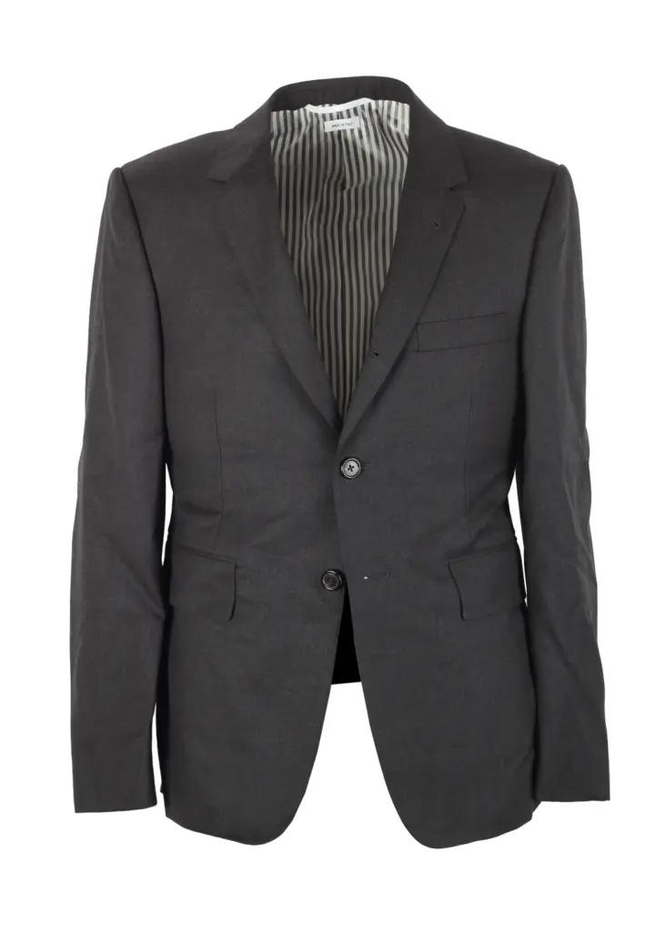 Thom Browne NEW YORK Classic Gray Suit Size 48 / 38R U.S.