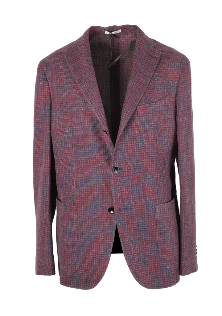Boglioli K Jacket Red / Blue Sport Coat