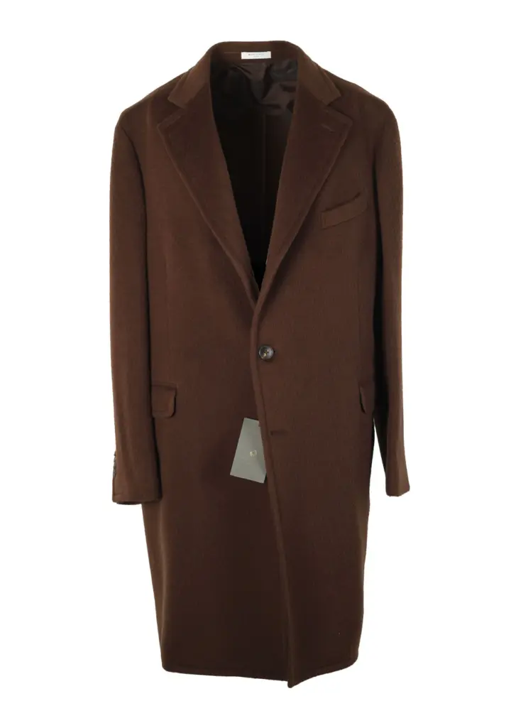 Boglioli K Jacket Brown Coat Size 56 / 46R U.S. In Wool