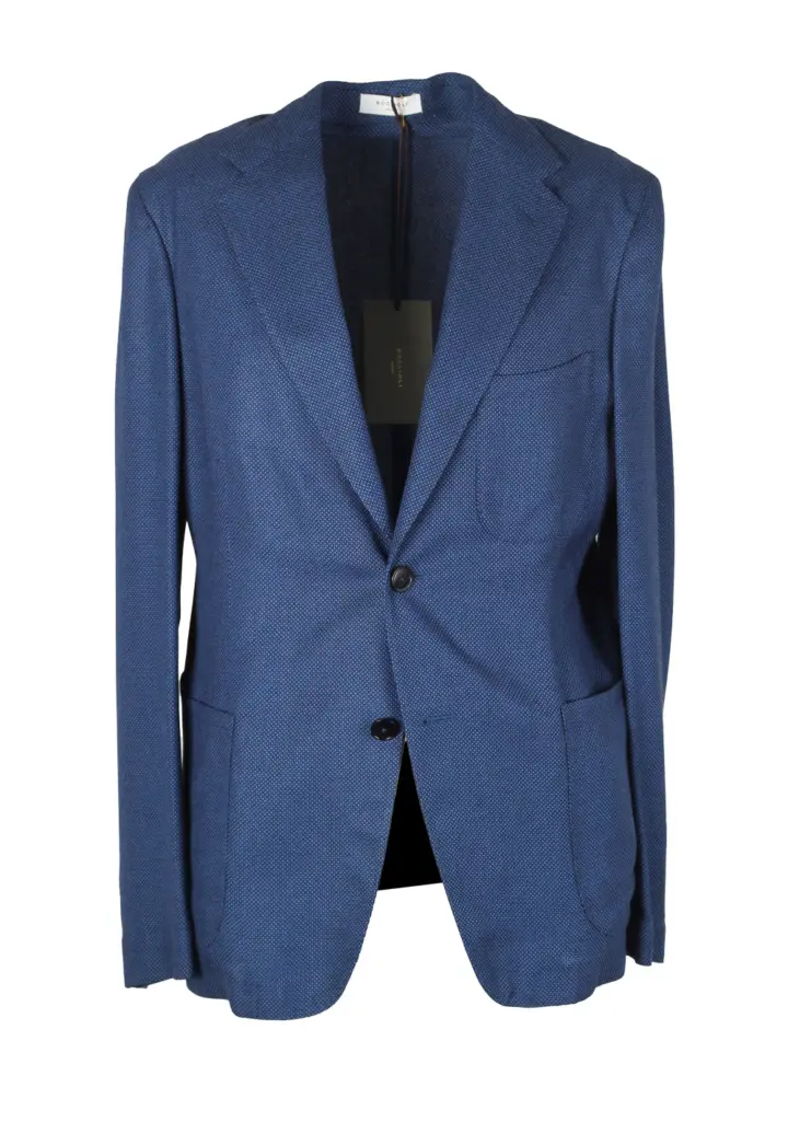 Boglioli Gonzaga Blue Sport Coat Size 48 / 38R U.S.