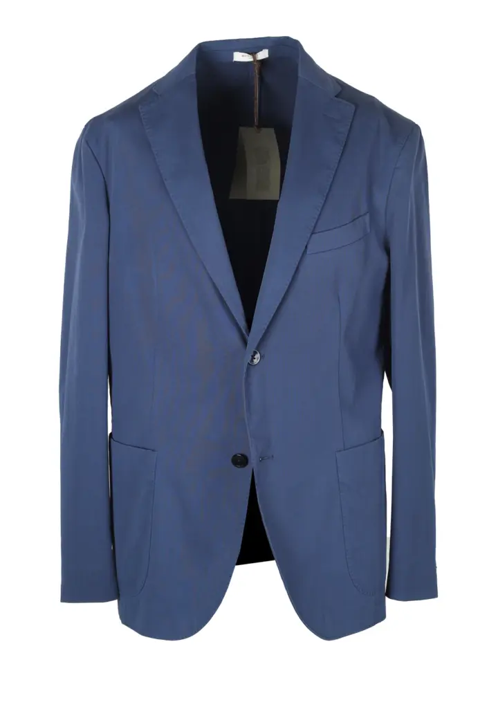 Boglioli K Jacket Blue Sport Coat Size 52 / 42R U.S.