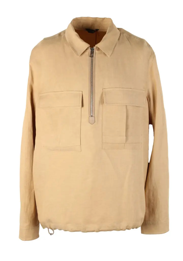 Loro Piana Beige Over Shirt Size Medium / 50 / 40R U.S. Outerwear