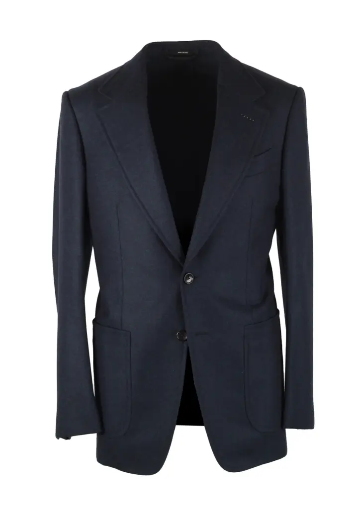 TOM FORD Atticus Blue Sport Coat Size 46 / 36R U.S.
