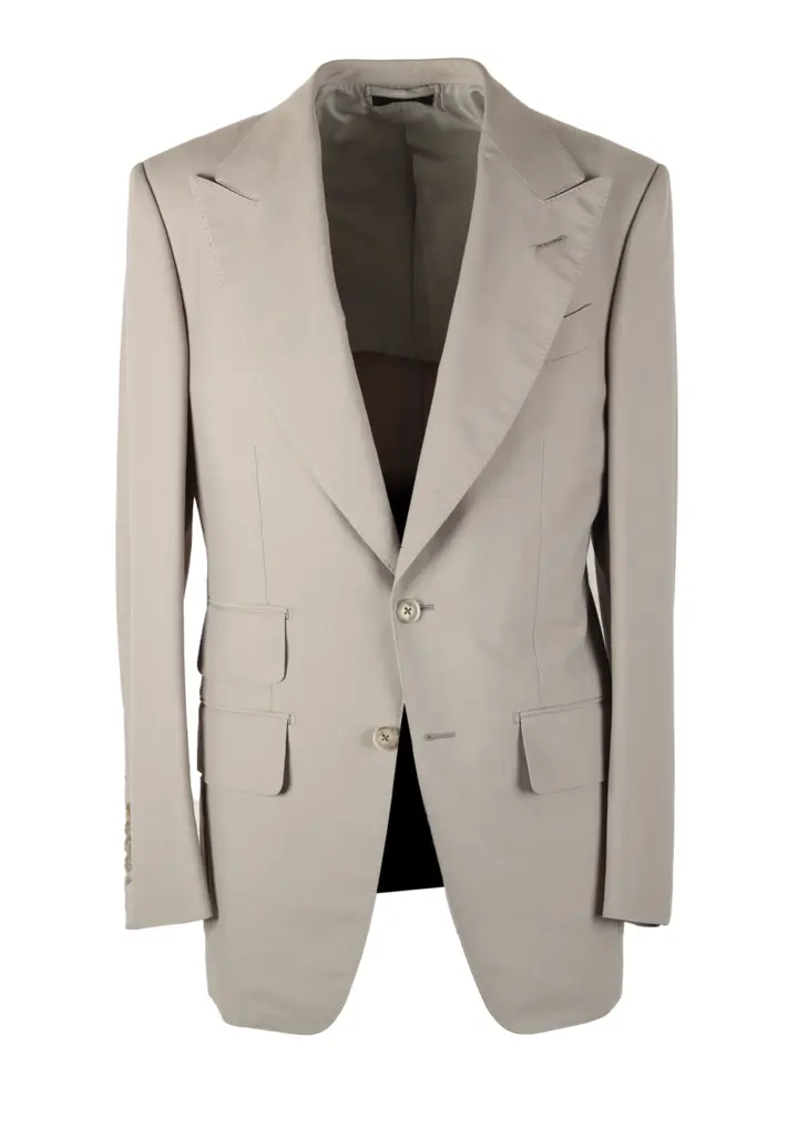 TOM FORD Atticus Gray Sport Coat Size 46 / 36R U.S.