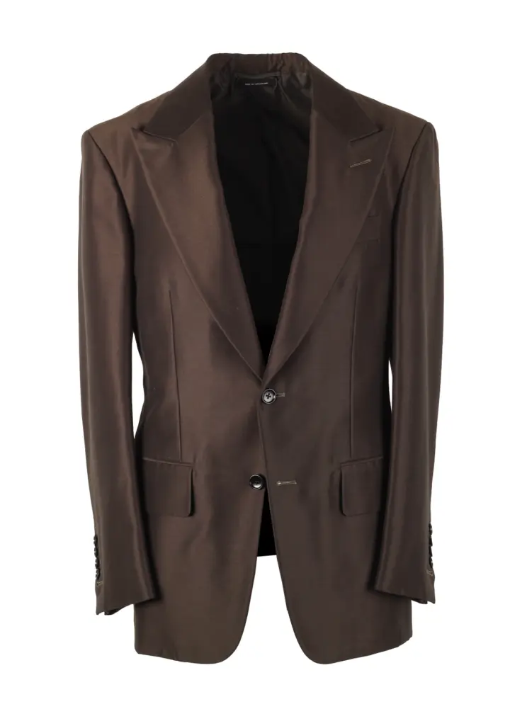 TOM FORD Cooper Brown Sport Coat Size 46 / 36R U.S.