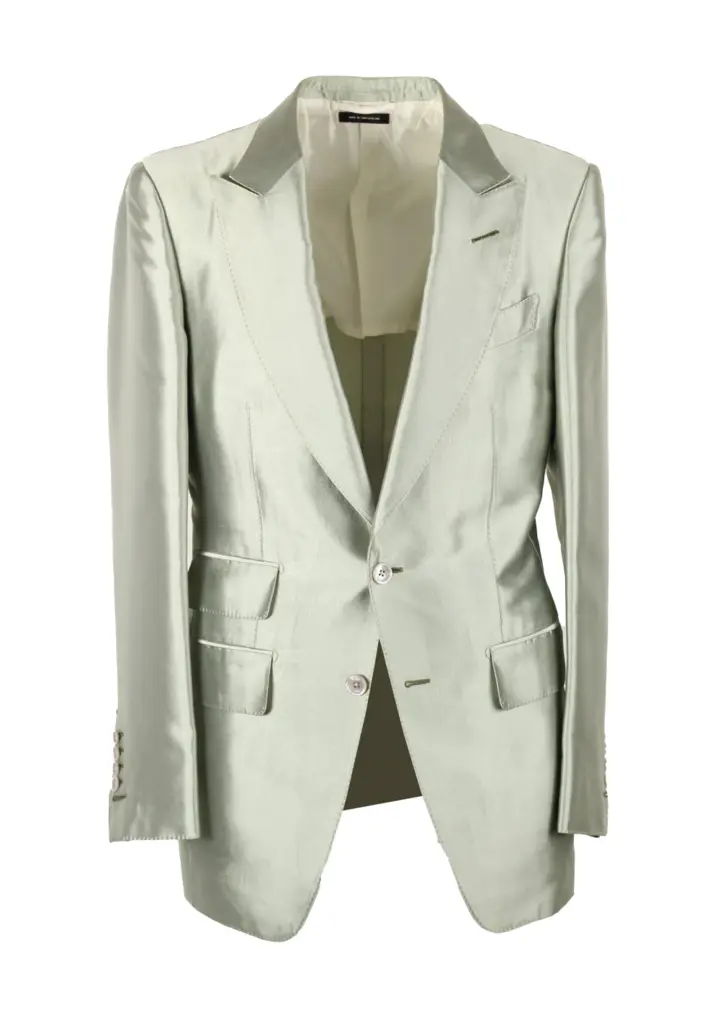 TOM FORD Mint Green Atticus Suit Size 46 / 36R U.S.