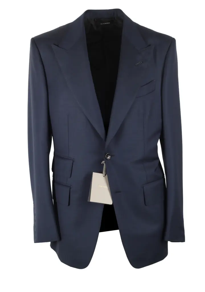 TOM FORD Windsor Signature Solid Blue Suit