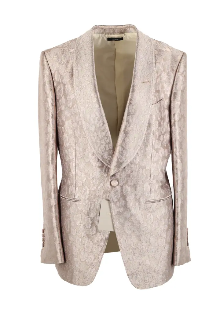 TOM FORD Shelton Salmon Tuxedo Cocktail Dinner Jacket