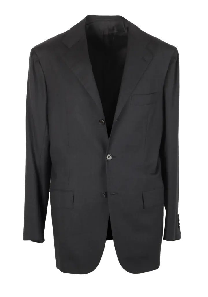 Kiton Gray Sport Coat Size 48 / 38R U.S.