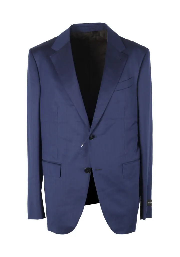 ZEGNA Easy Light Blue Suit Size 52 / 42R U.S.