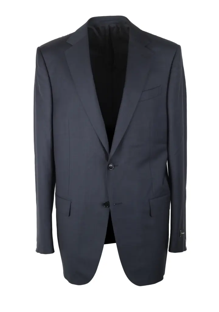 ZEGNA Mila Blue Sport Coat Size 52L / 42L U.S. In Silk Blend