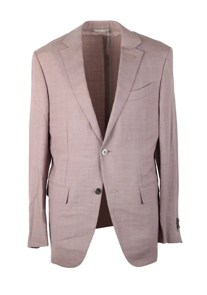 ZEGNA Zero Weight High Performance Brownish Purple Sport Coat Size 48 / 38R U.S.