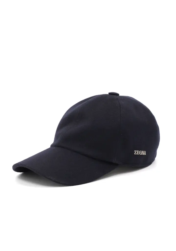 ZEGNA Oasi Cashmere Blue Baseball Cap