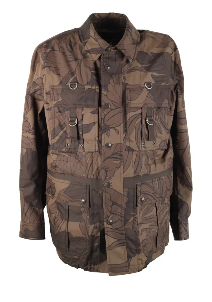 TOM FORD Brown Floral Jacket Coat