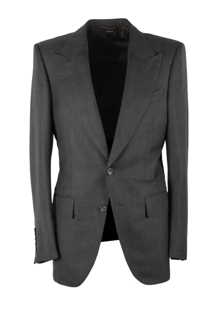 TOM FORD Dyllan Gray Sport Coat Size 46 / 36R U.S.