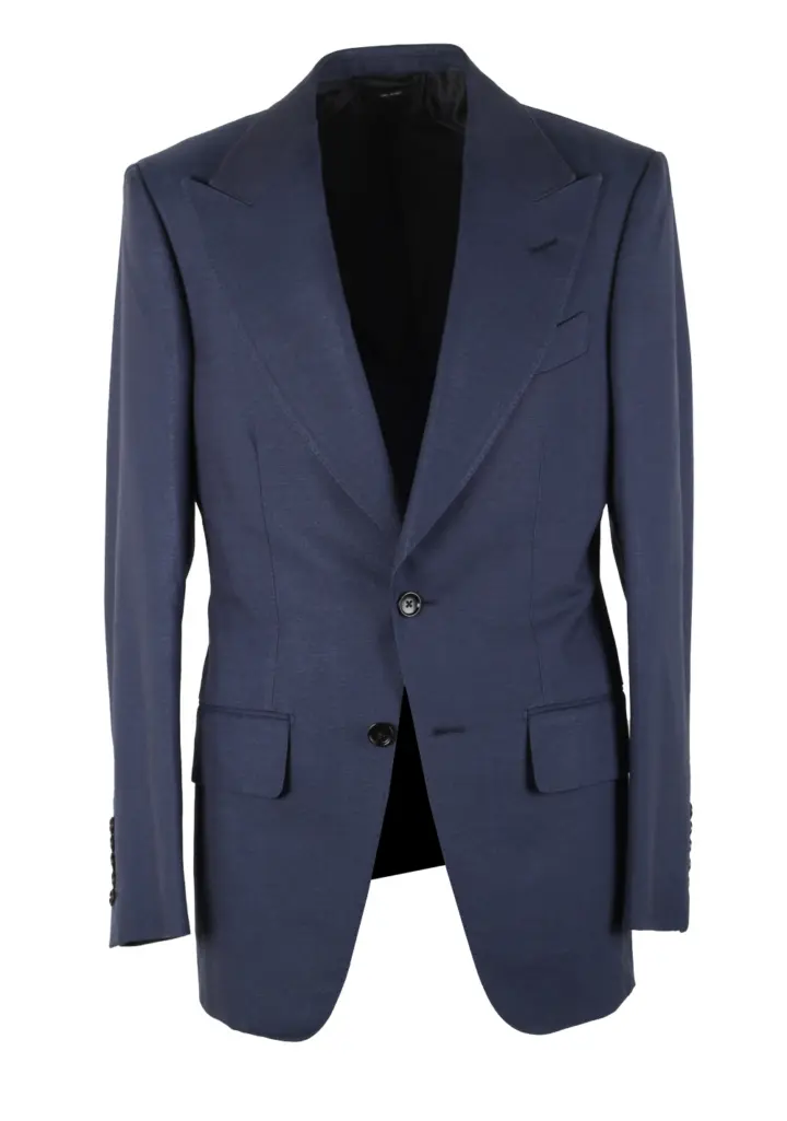 TOM FORD Atticus Blue Sport Coat Size 46 / 36R U.S.
