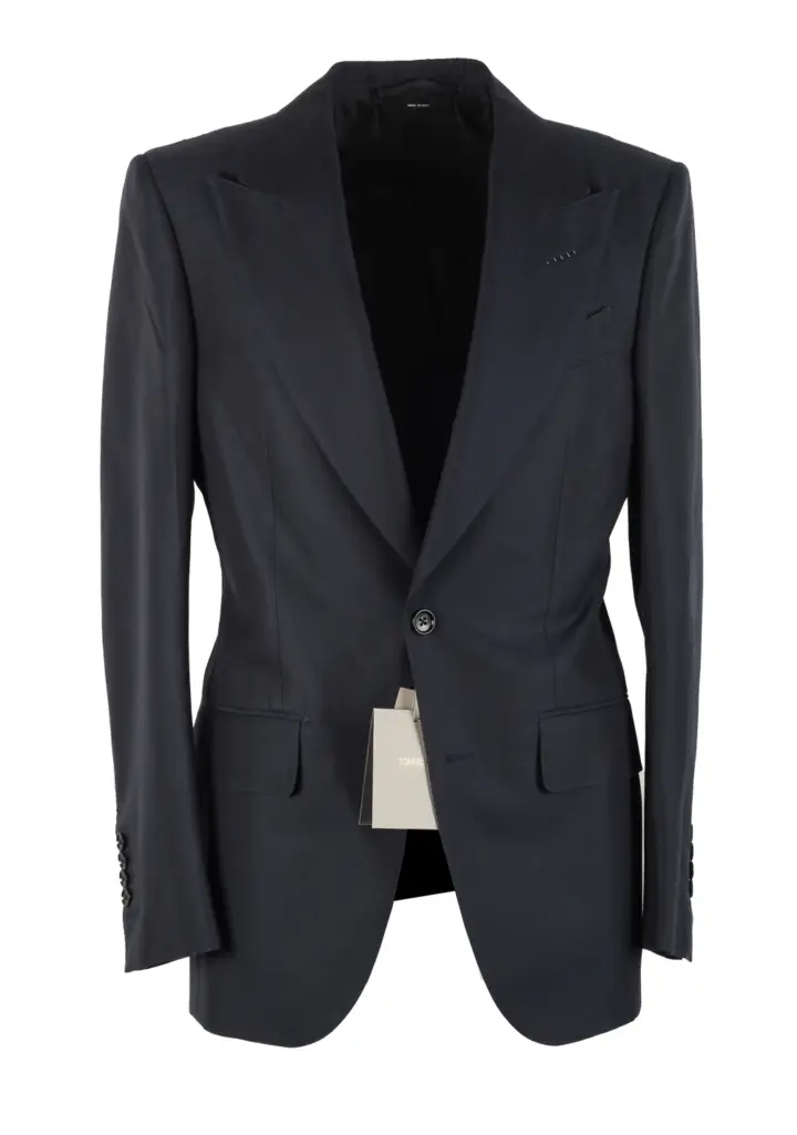 TOM FORD Dyllan Blue Sport Coat Size 46 / 36R U.S.