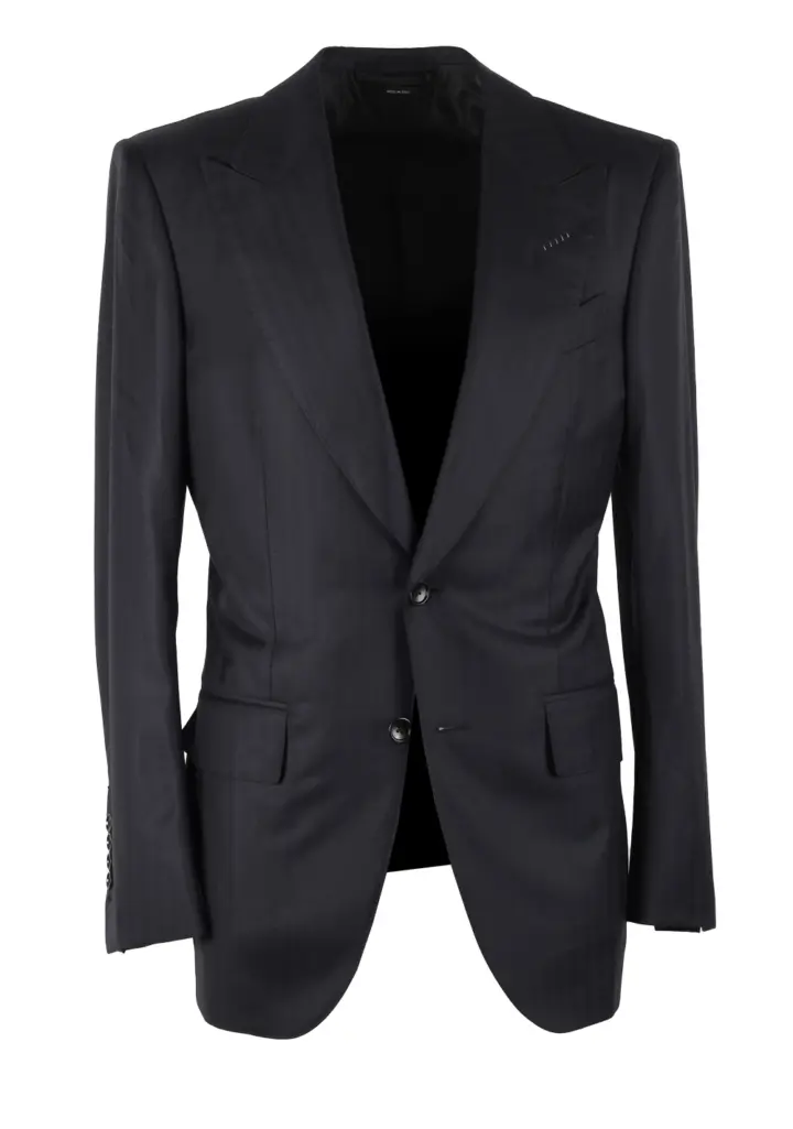TOM FORD Dyllan Blue Sport Coat Size 46 / 36R U.S.