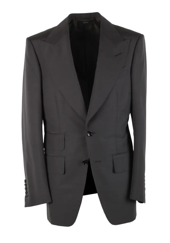 TOM FORD Atticus Gray Sport Coat Size 46 / 36R U.S.