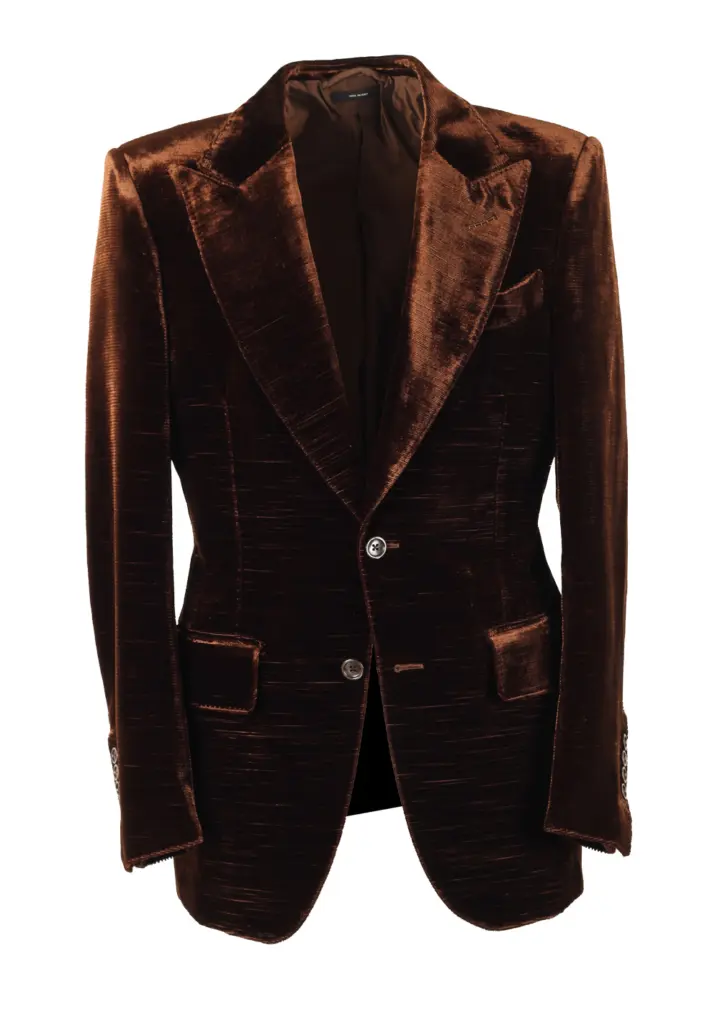TOM FORD Dyllan Brown Suit Size 46 / 36R U.S.