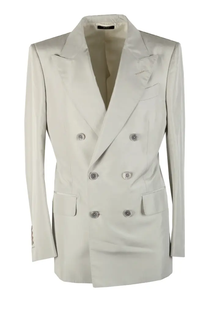 TOM FORD Dyllan Off White Suit Size 46 / 36R U.S.