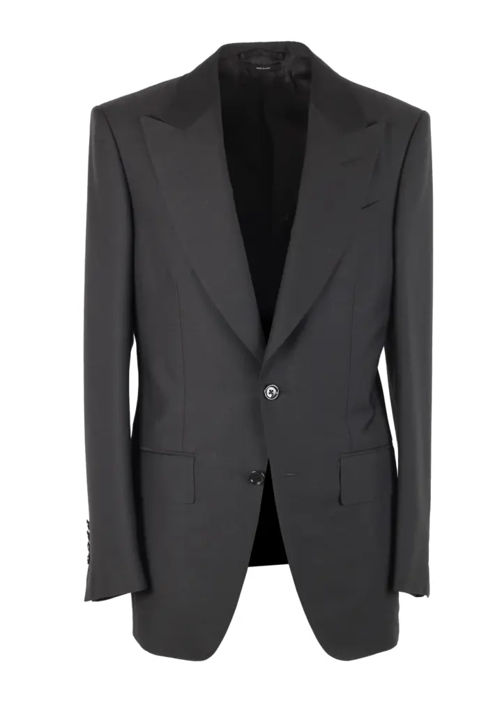 TOM FORD Atticus Black Sport Coat Size 46 / 36R U.S.