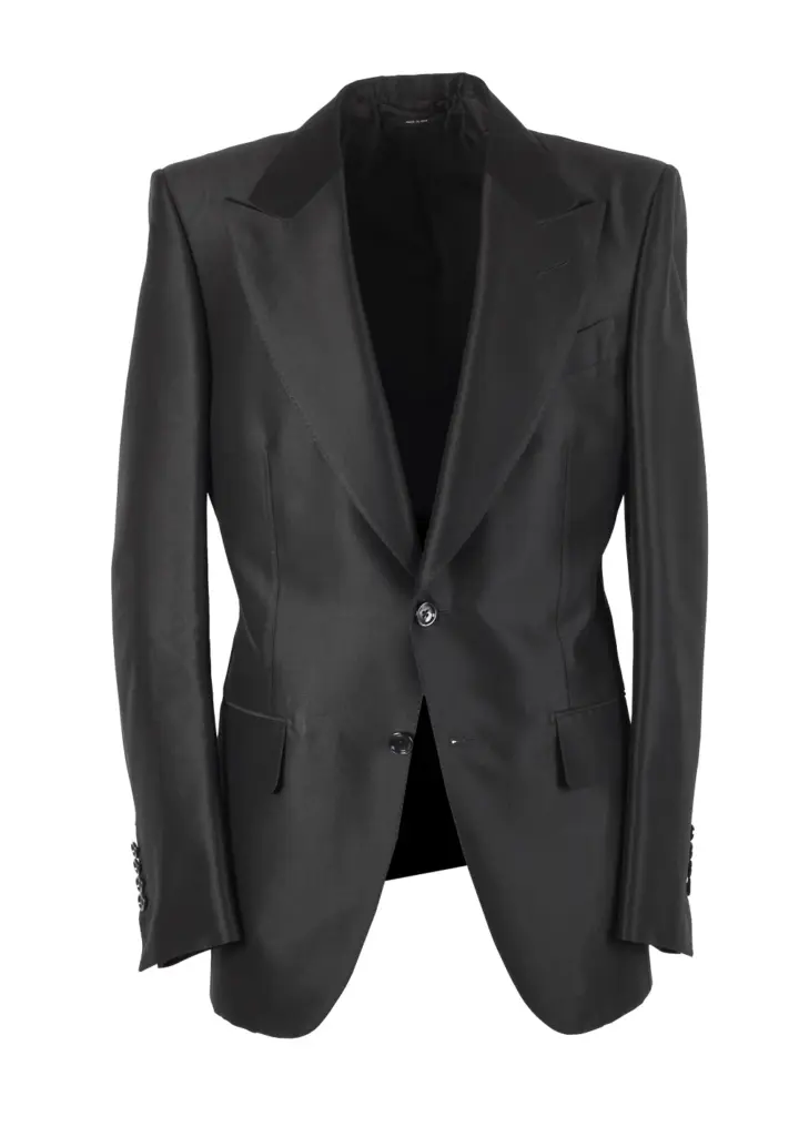 TOM FORD Atticus Black Sport Coat Size 46 / 36R U.S.