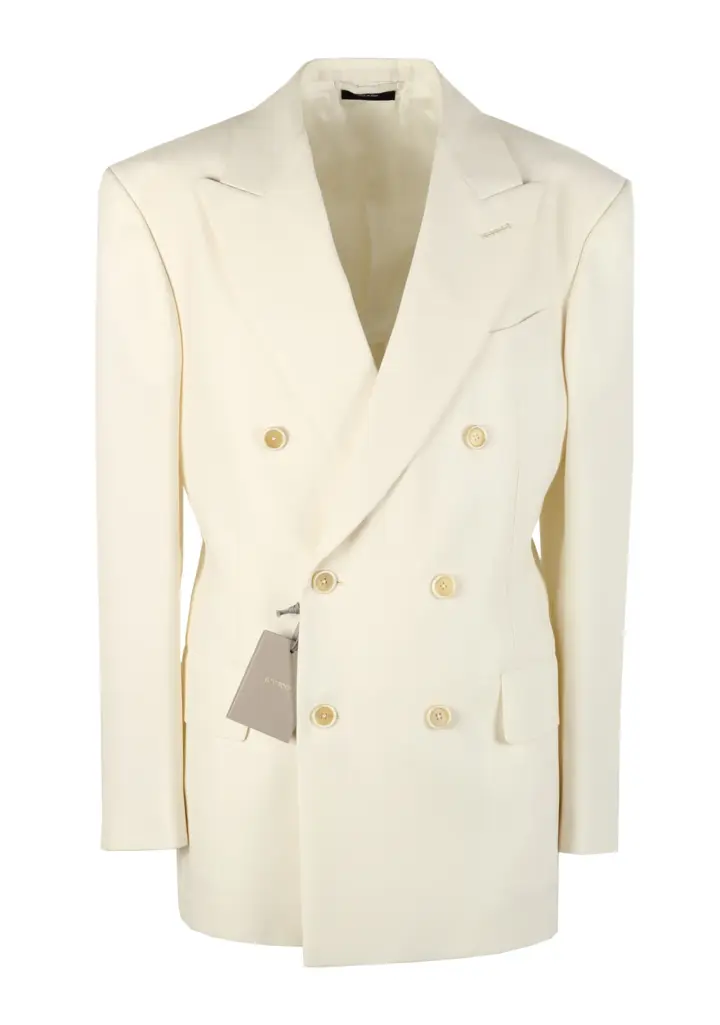 TOM FORD Atticus Off White Sport Coat Size 46 / 36R U.S.
