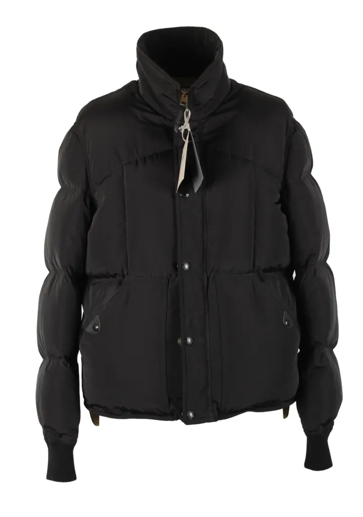 TOM FORD Black Padded Jacket Coat Size 48 / 38R U.S. Outerwear