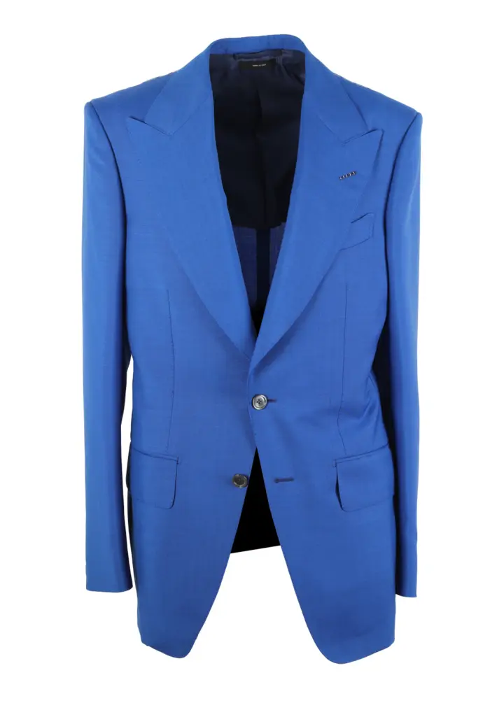 TOM FORD Atticus Solid Royal Blue Suit