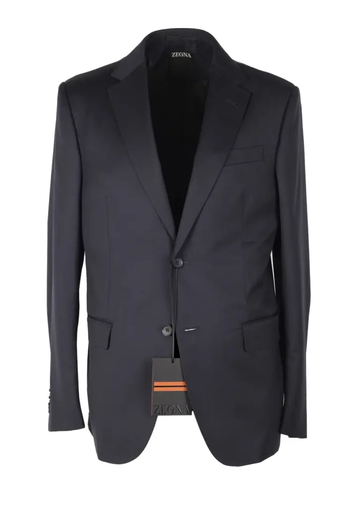 ZEGNA Signature Tailored Blue Suit