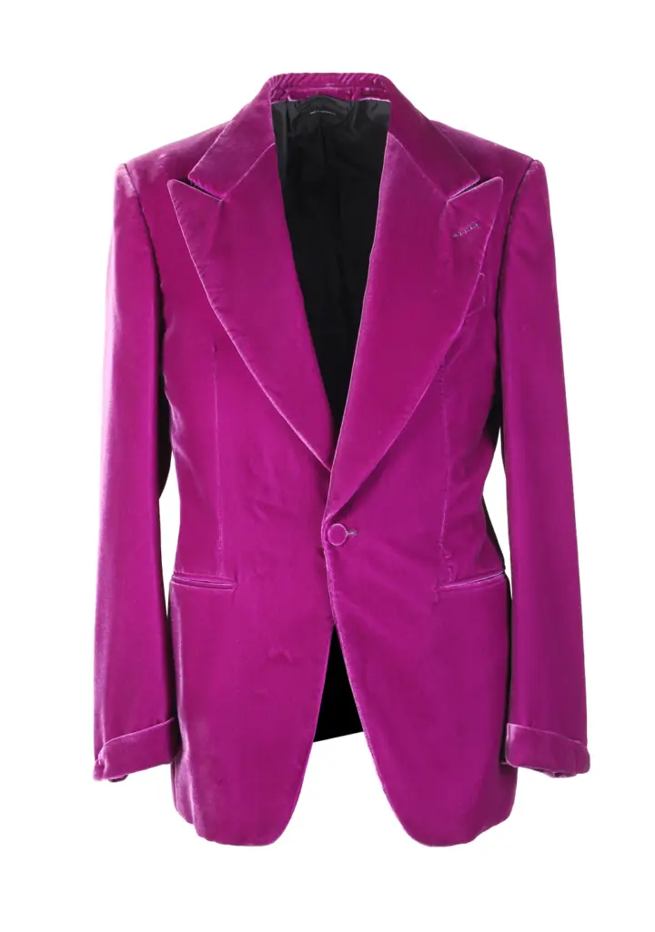 TOM FORD Wetherby Purple Tuxedo Dinner Jacket Size 48 / 38R U.S.