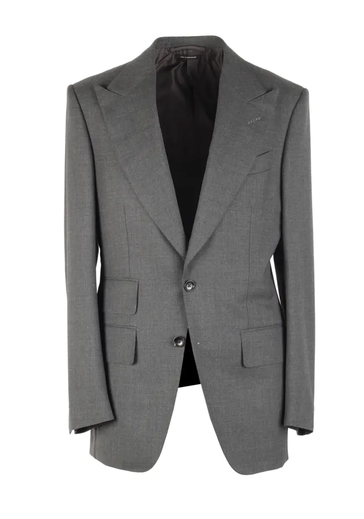 TOM FORD Atticus Gray Sport Coat Size 46 / 36R U.S.