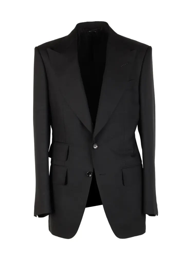 TOM FORD Atticus Black Sport Coat Size 46 / 36R U.S.