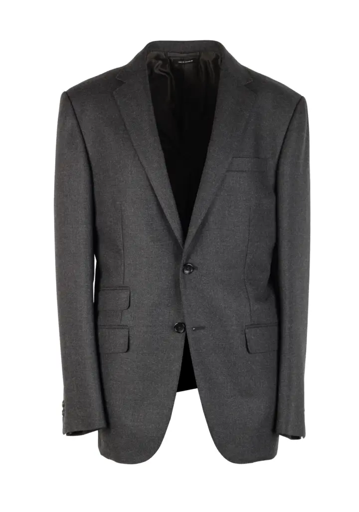 TOM FORD Windsor Solid Gray Sport Coat Size 48 / 38R U.S. in wool