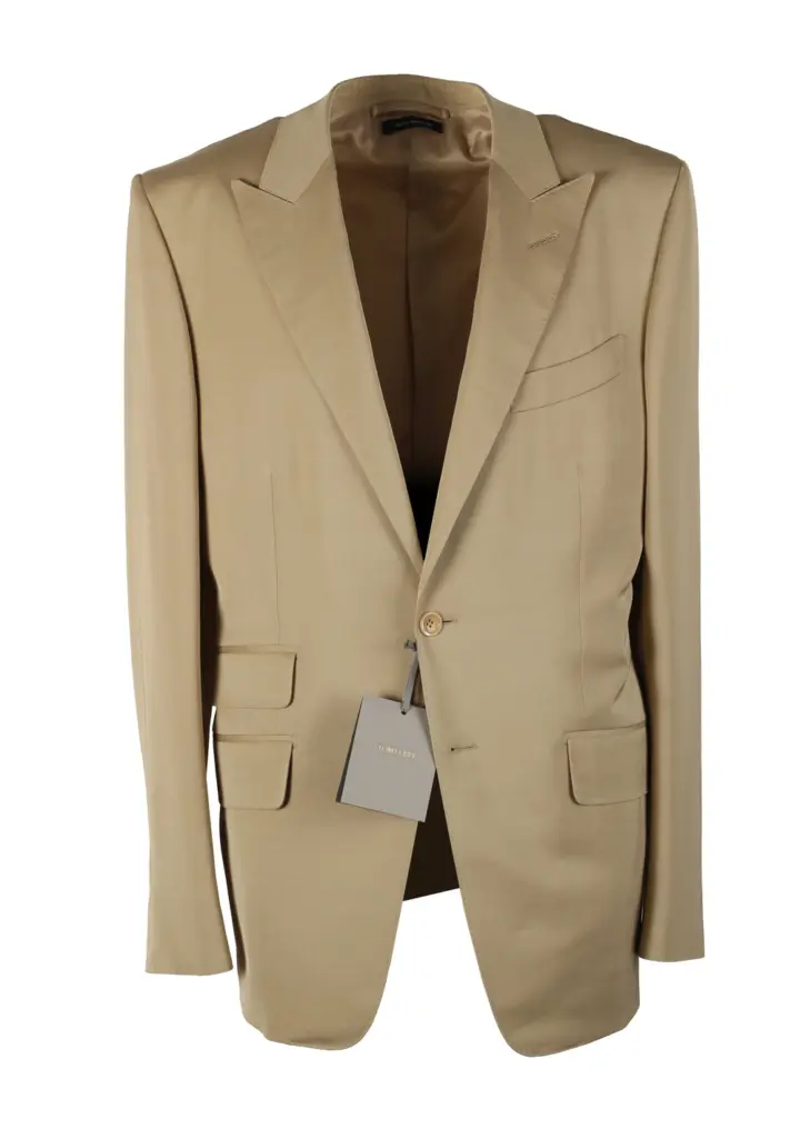 TOM FORD O’Connor Beige Solid Suit