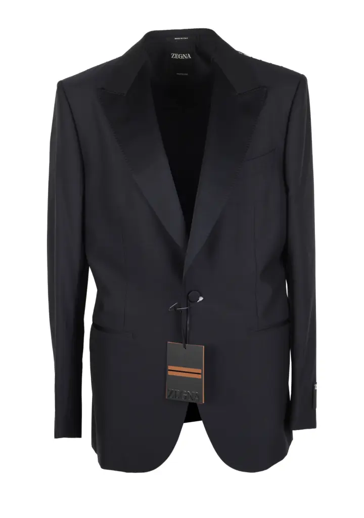 ZEGNA Midnight Blue Sartorial Trofeo 600 Tuxedo Suit