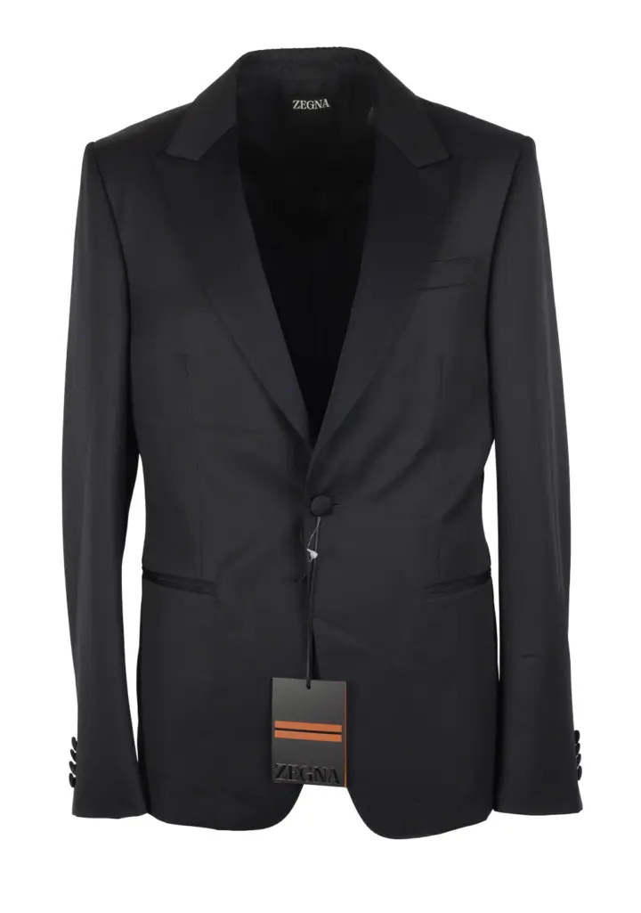 ZEGNA Midnight Blue Tailored Tuxedo Suit