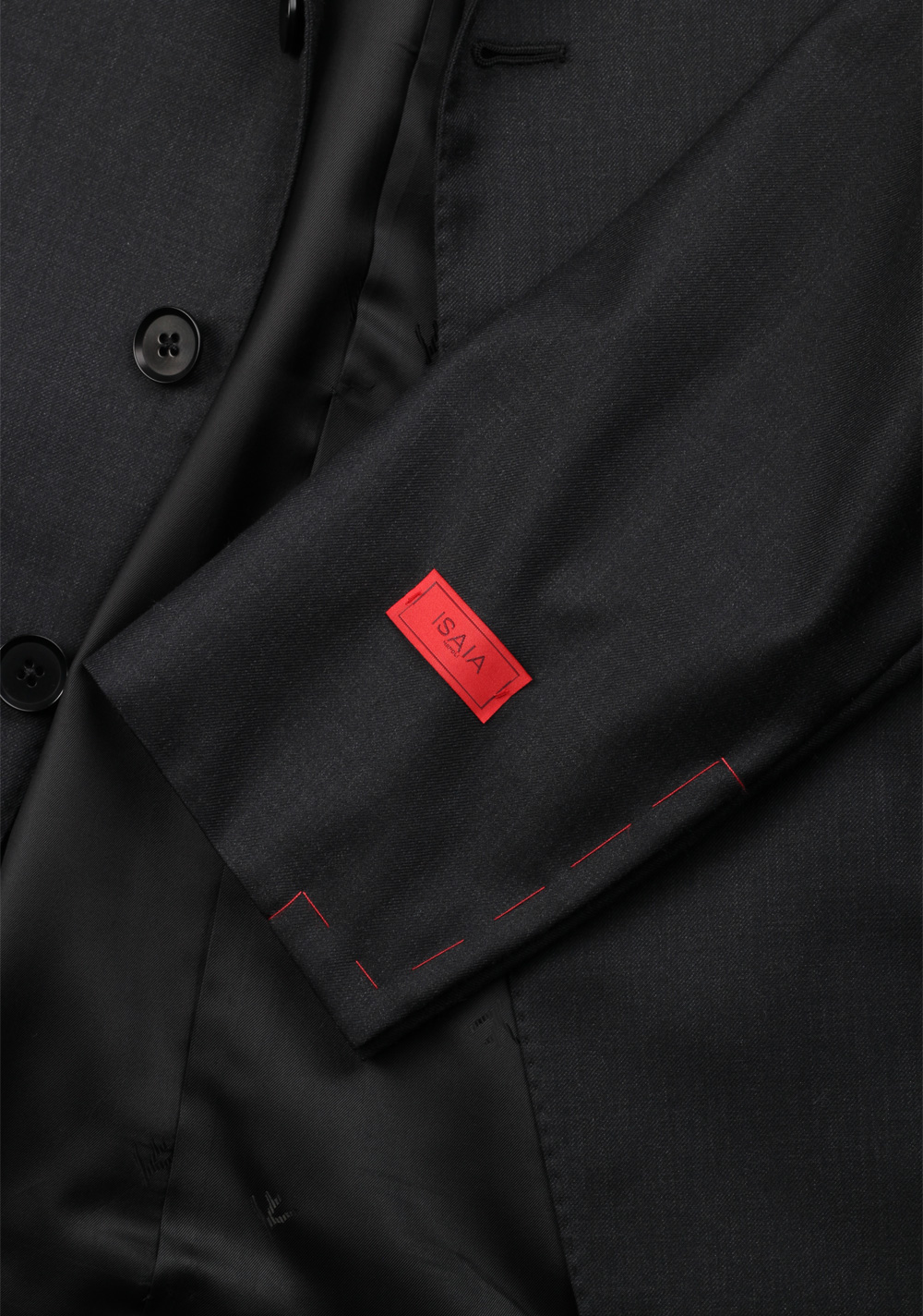 Isaia Suit Size 52L / 42L Long U.S. Super 130S | Costume Limité