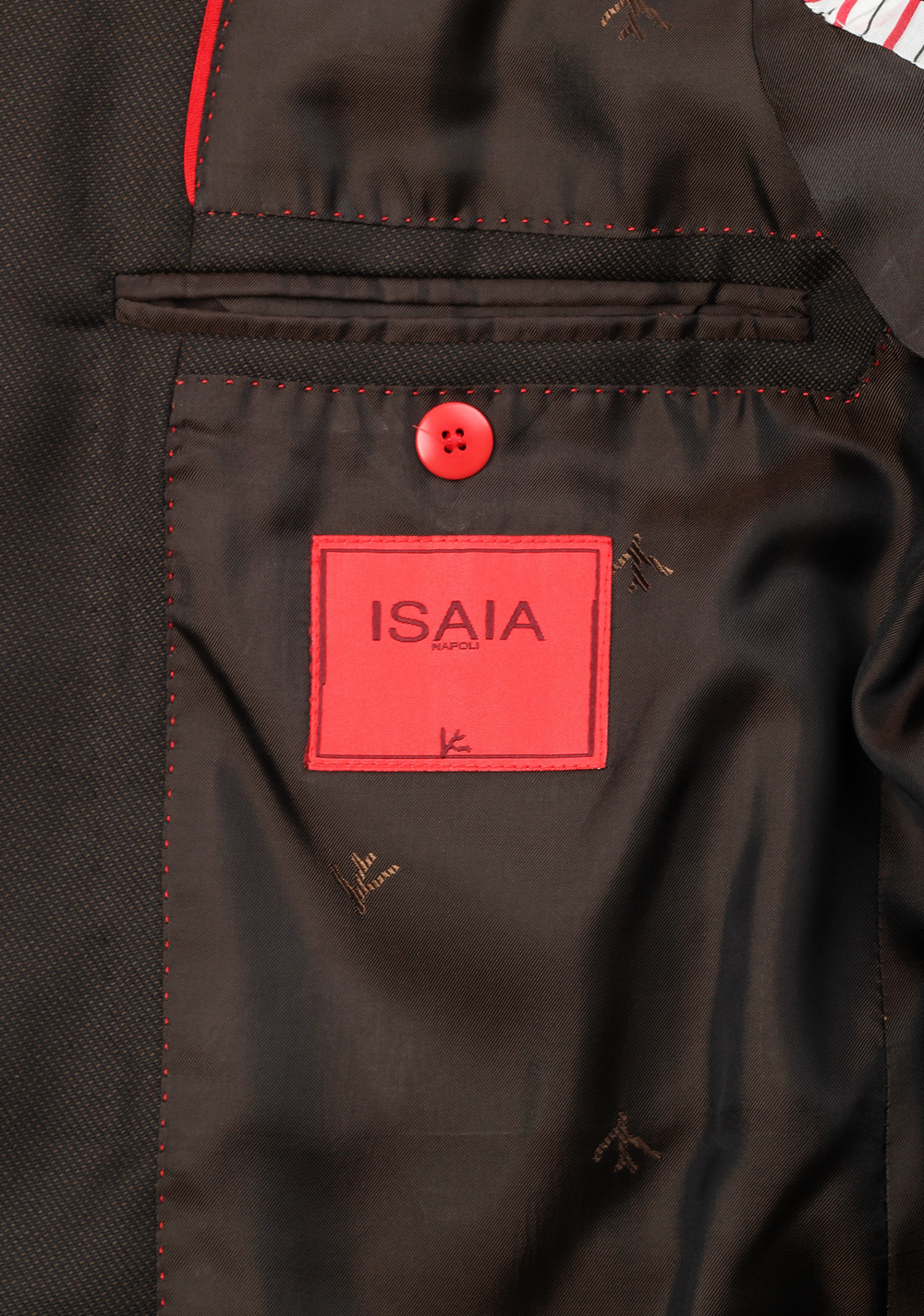 Isaia Suit Size 52L / 42L Long U.S. Super 160S Aquaspider | Costume Limité